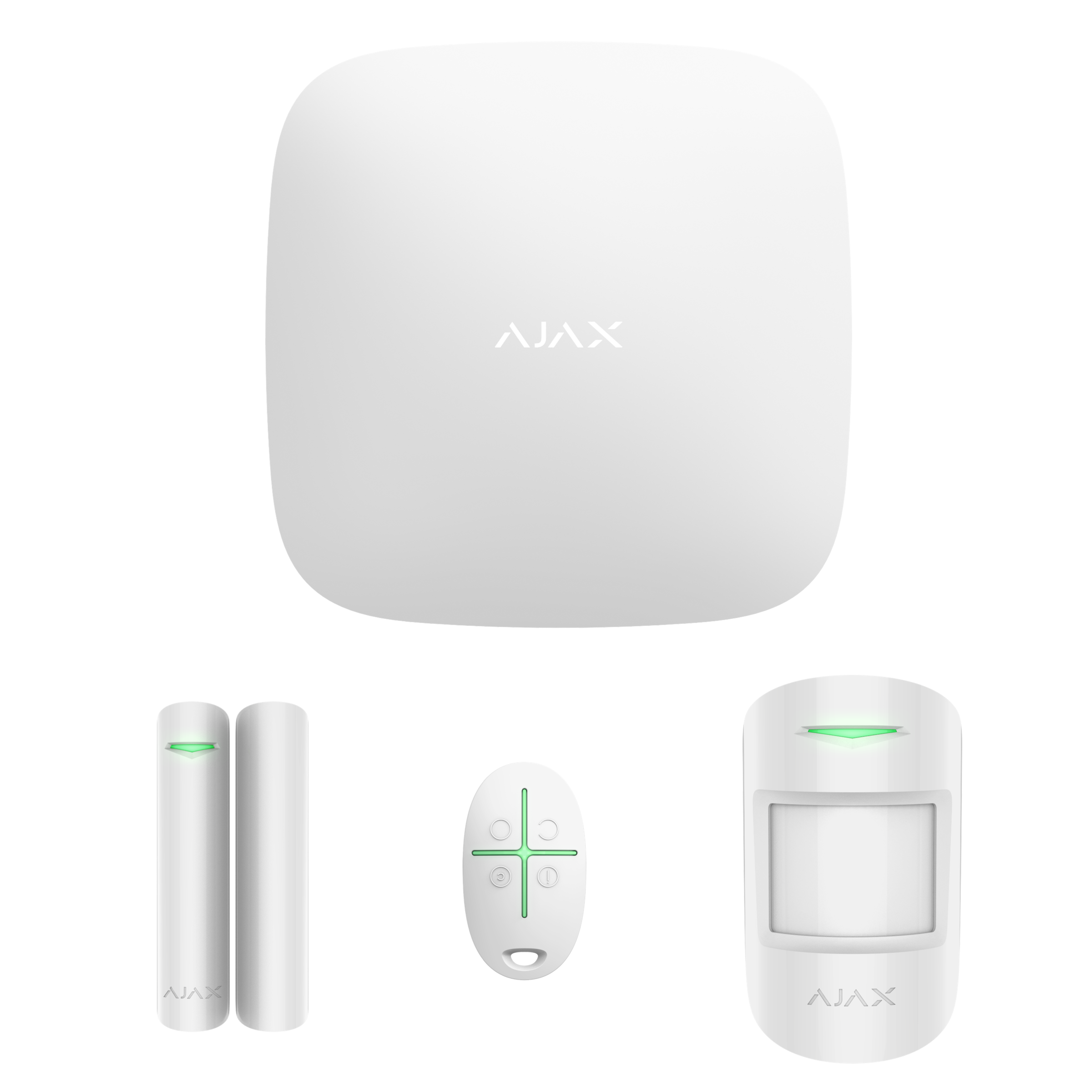 Ajax StarterKit Plus white Hub2+