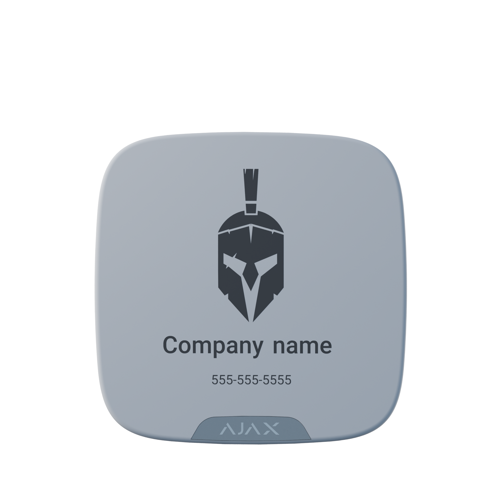 Ajax Brandplate for StreetSiren DoubleDeck (white)