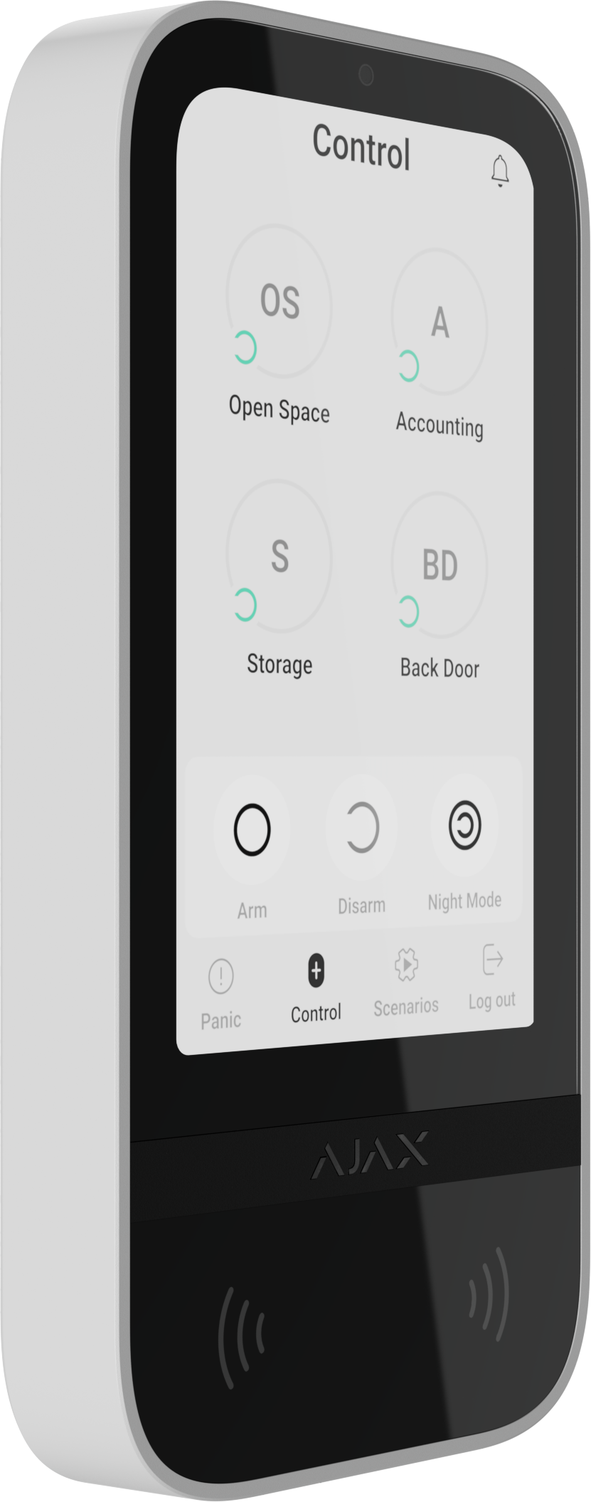Ajax KeyPad TouchScreen white