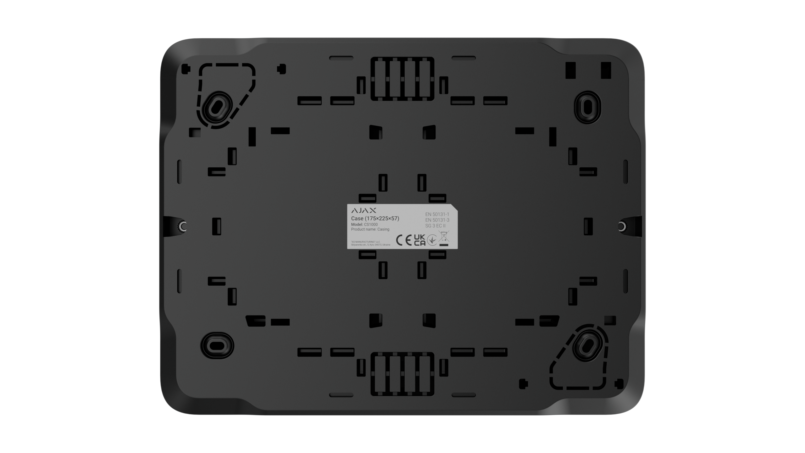 Fibra Case B (175*225*57) Black koplingsbox