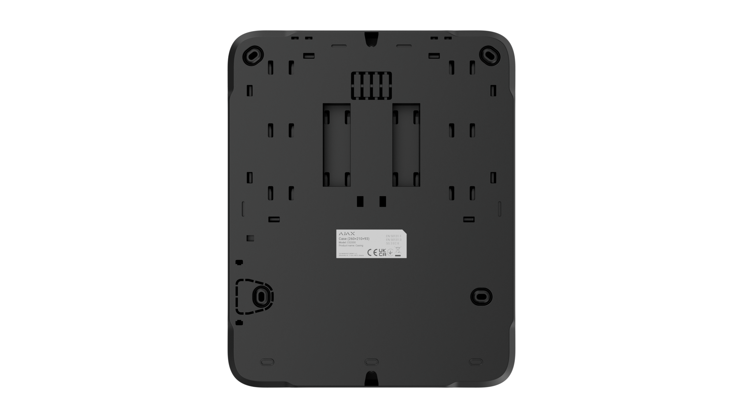 Fibra Case C (260×210×93) black 