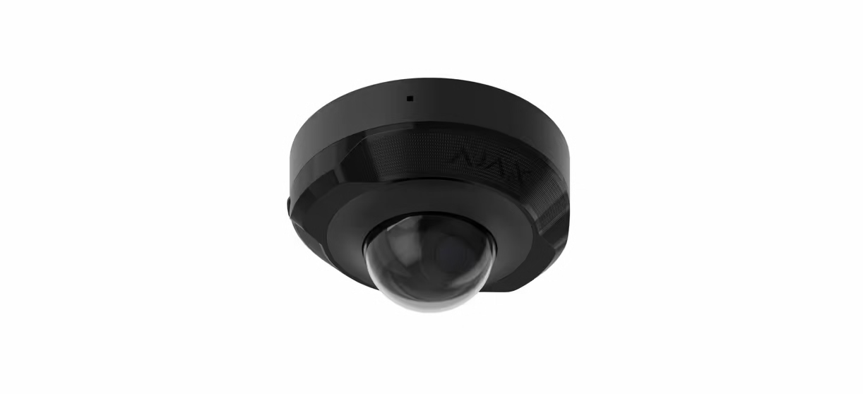 Ajax DomeCam Mini (8 Mp/4 mm) Black