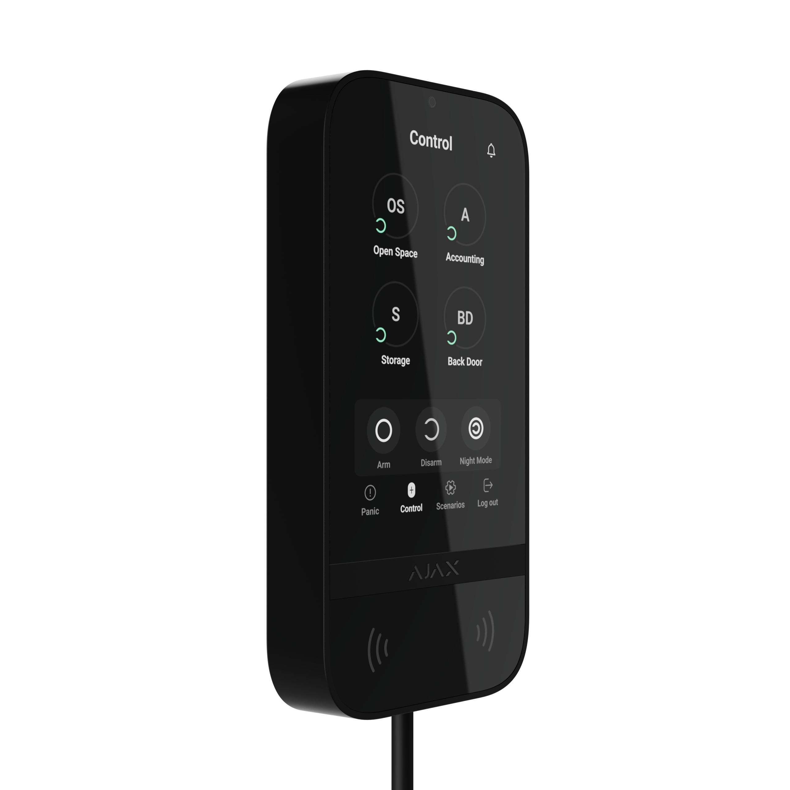 Fibra KeyPad TouchScreen Fibra black