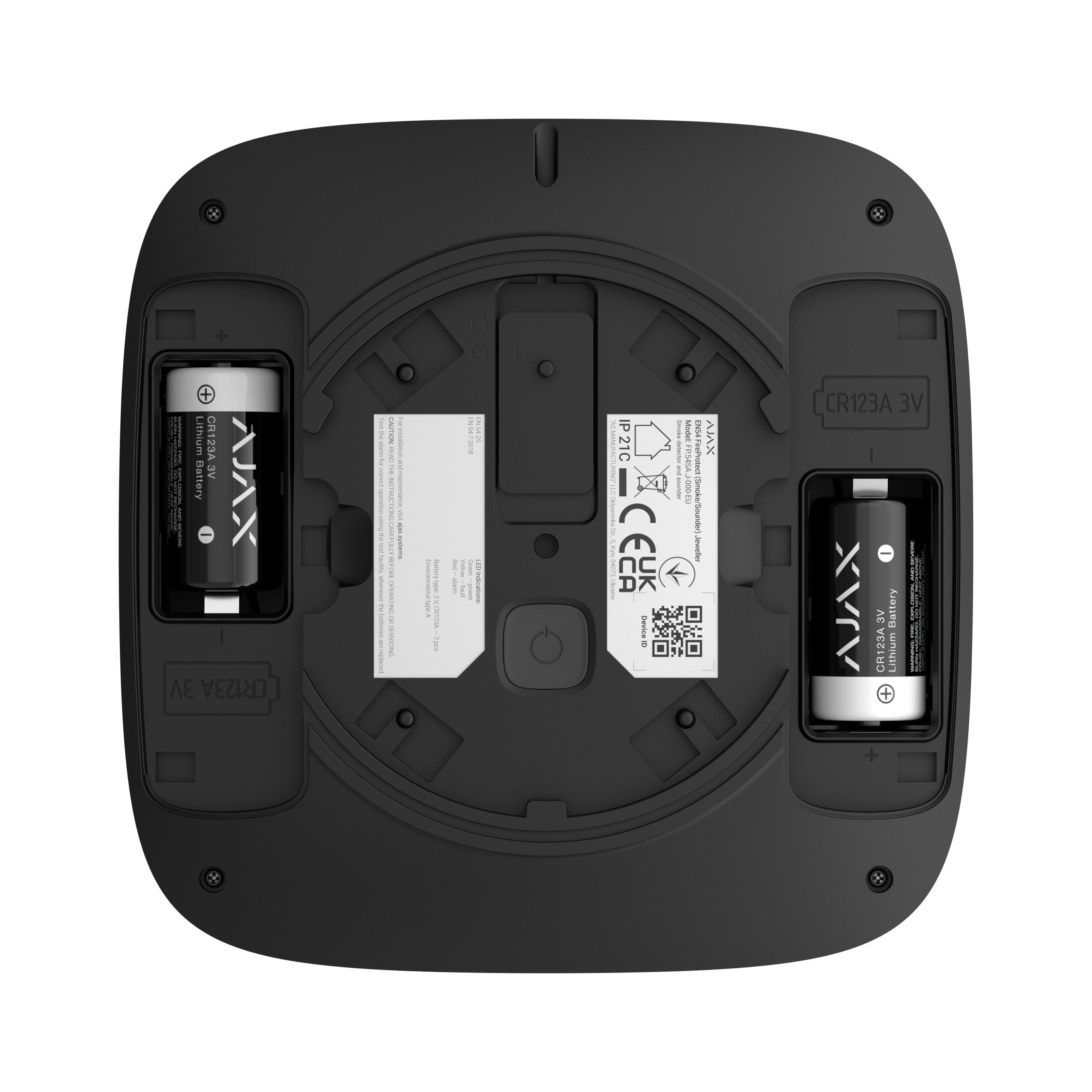 Ajax EN54 FireProtect (Smoke/Sounder) black