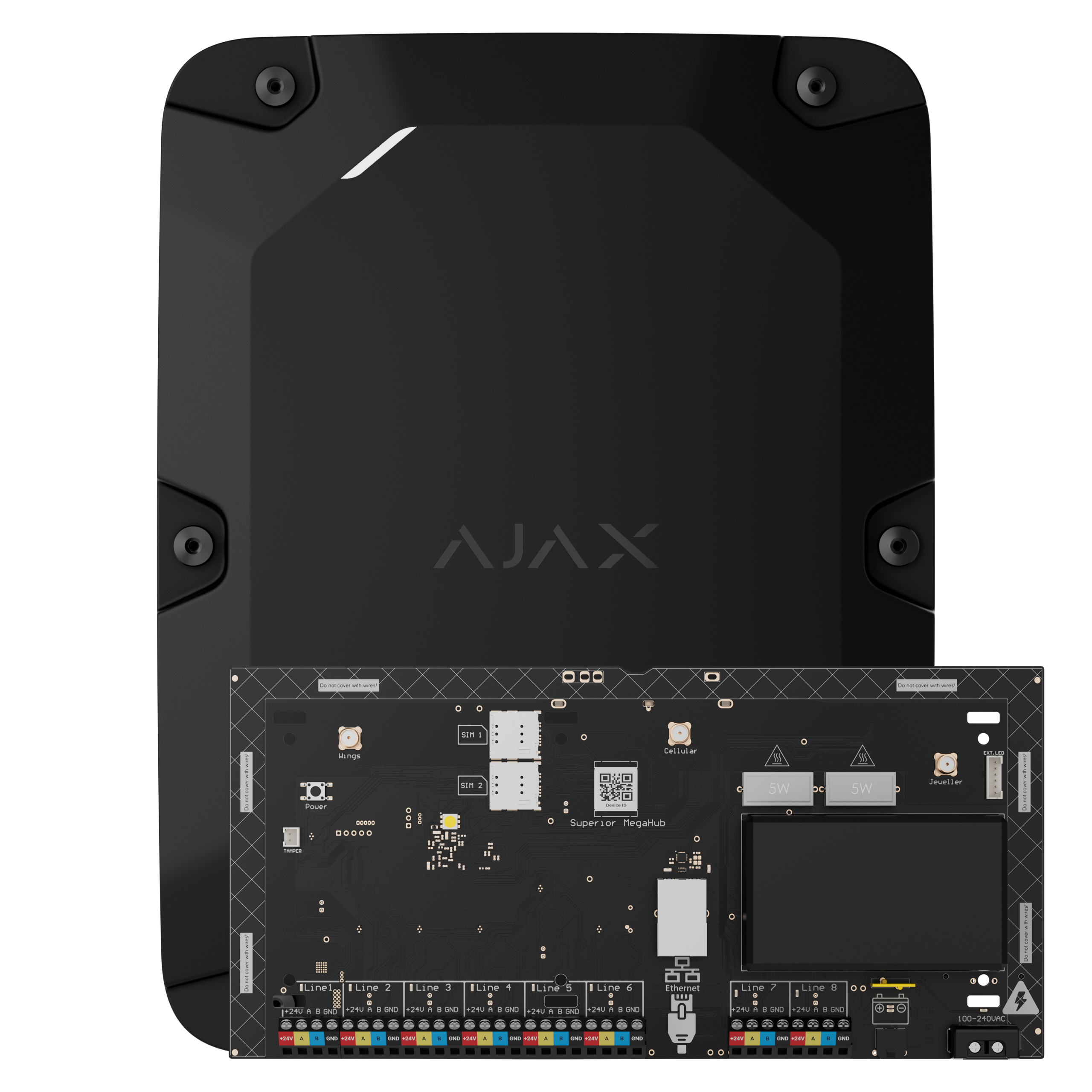 Superior MegaHub black