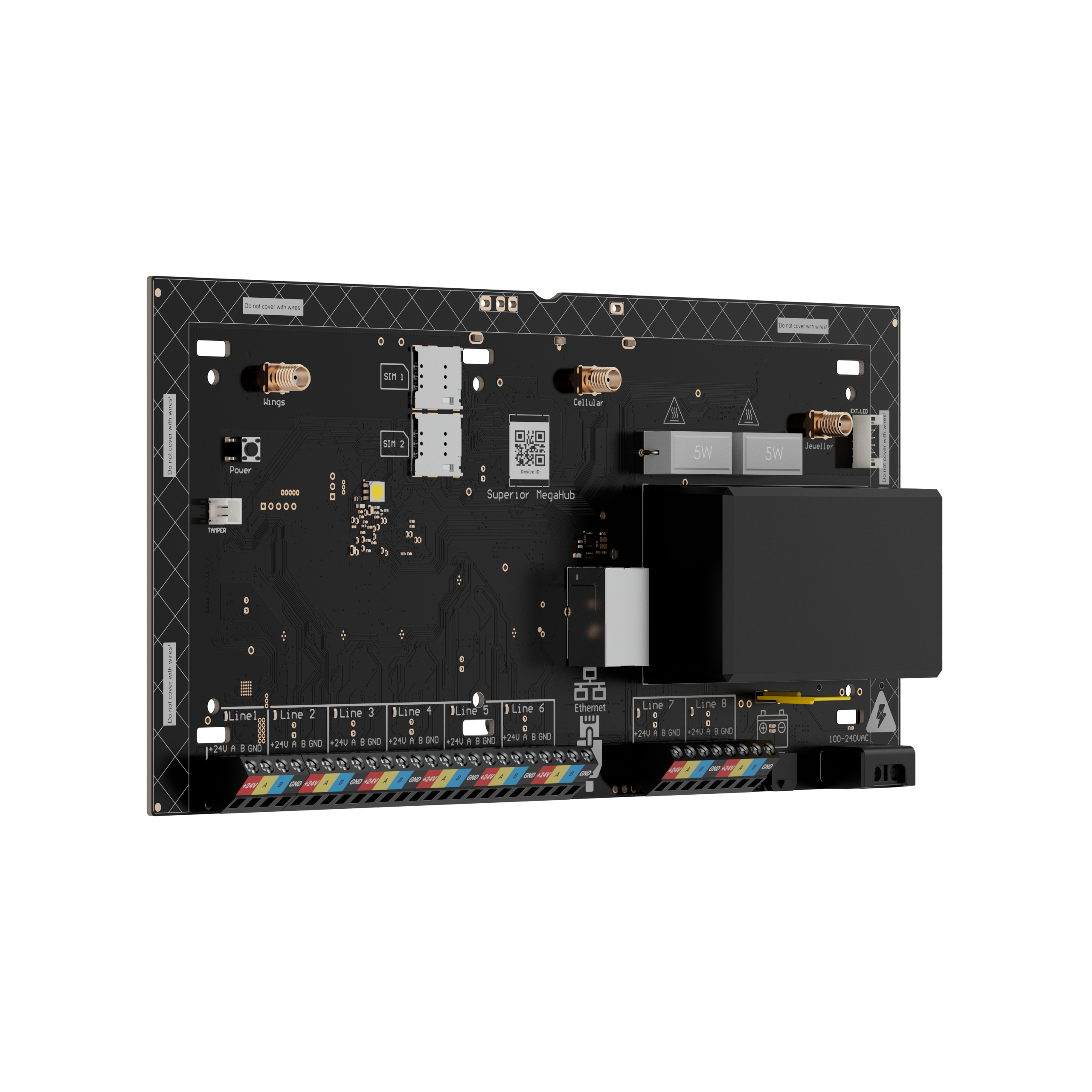 Superior MegaHub black