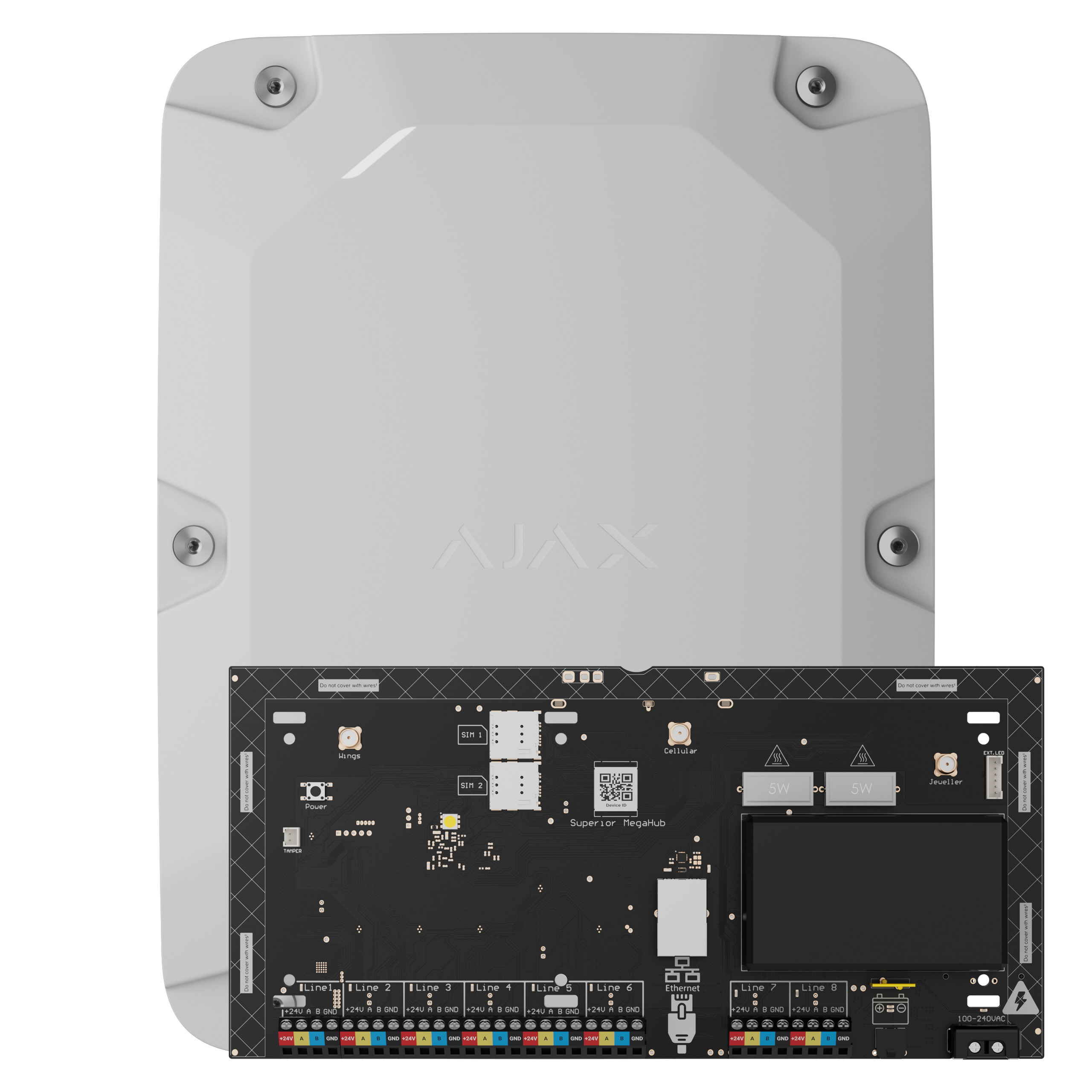 Superior MegaHub white