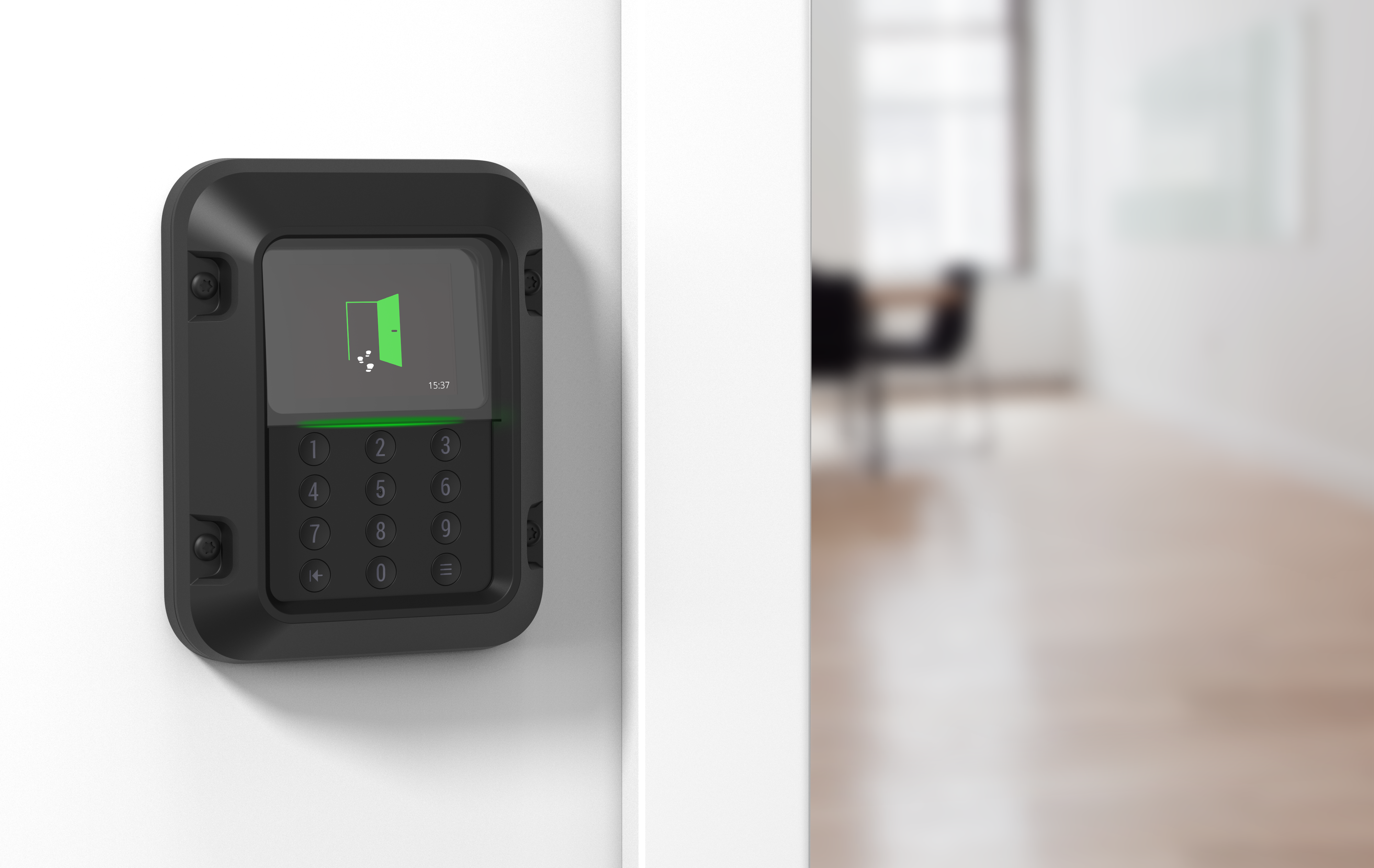 EXRead SCR-SD G2 OSDP™ keypad + screen