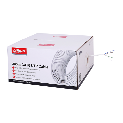 Dahua DH-PFM923I-6UN-C CAT6 UTP kabel (305m) Dahua DH-PFM923I-6UN-C CAT6 UTP kabel (305m)